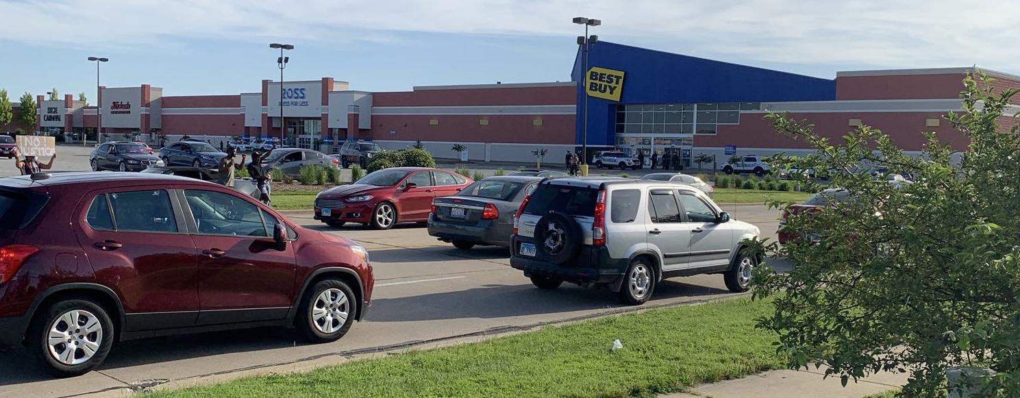 protests Best buy